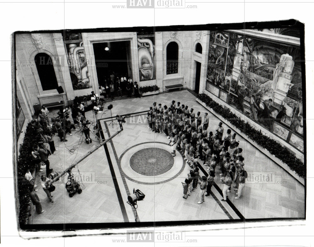 1991 Press Photo City of Youth Project - Historic Images