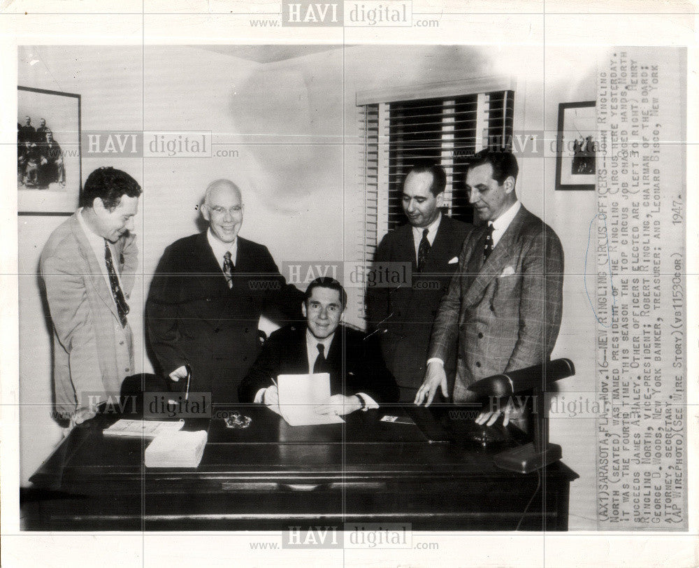 Press Photo John Nicholas Ringling brothers - Historic Images