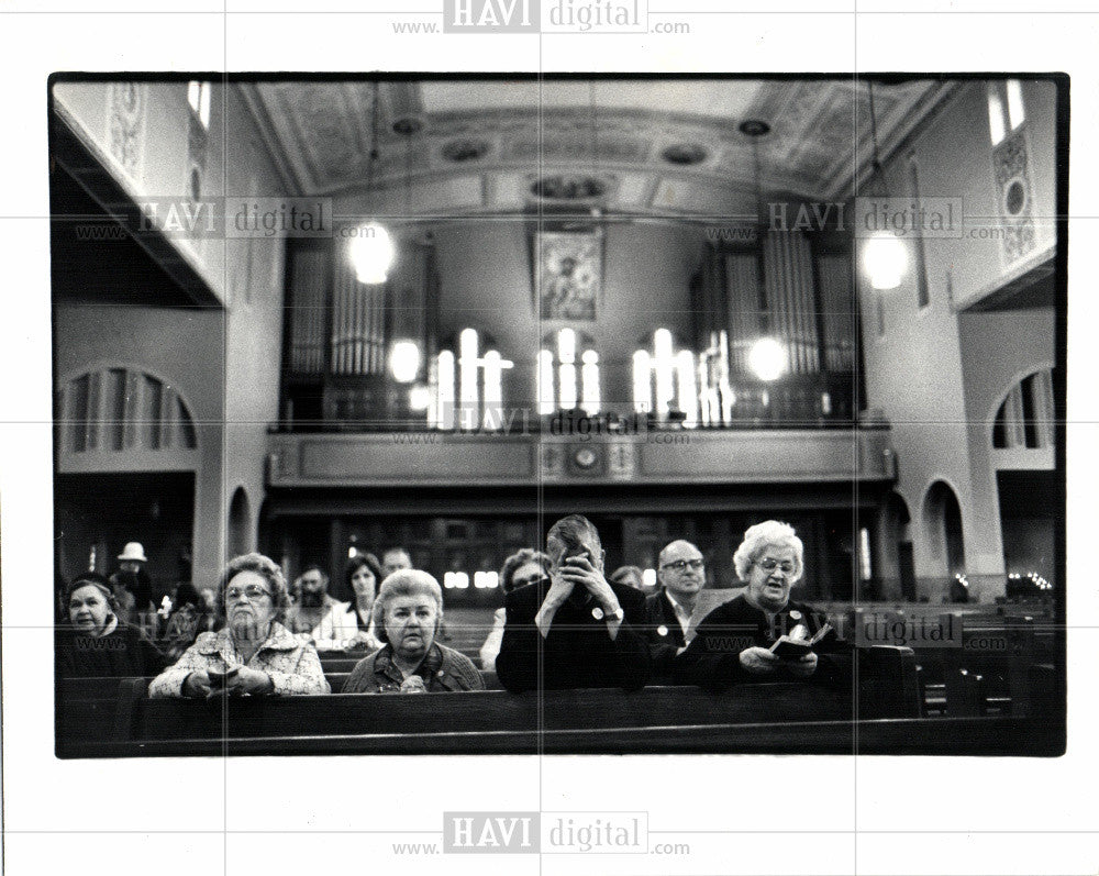 1981 Press Photo Church of the Immaculate Conception - Historic Images