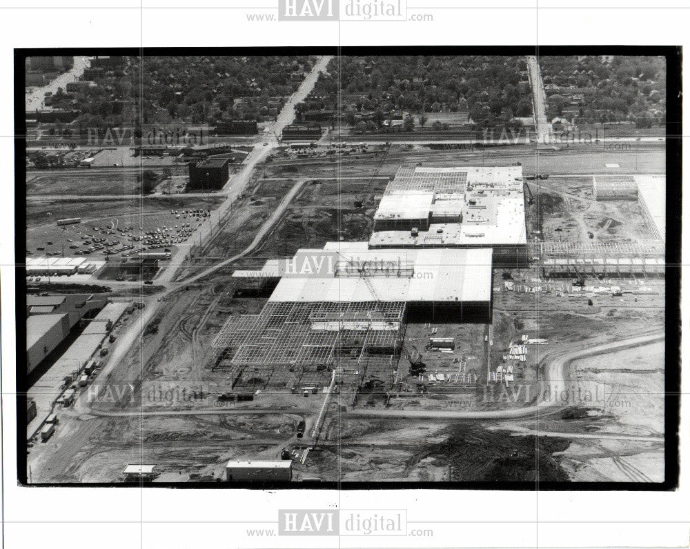 1991 Press Photo Chrysler Jefferson Avenue plant - Historic Images