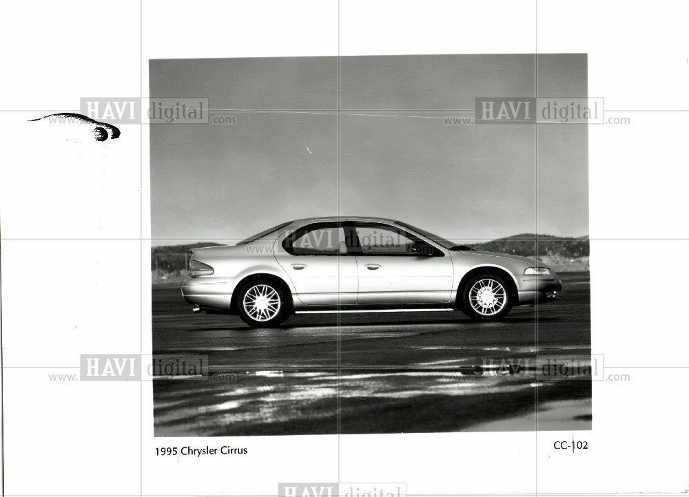 Press Photo Chrysler automobile Cirrus - Historic Images