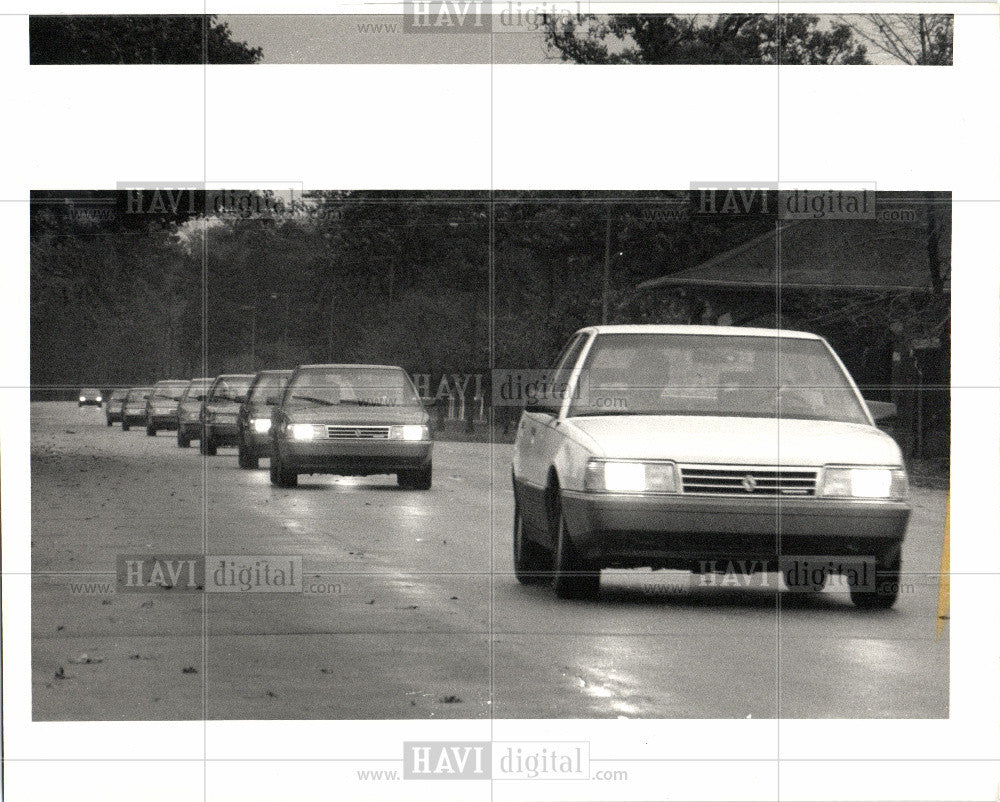 1987 Press Photo multinational automaker - Historic Images