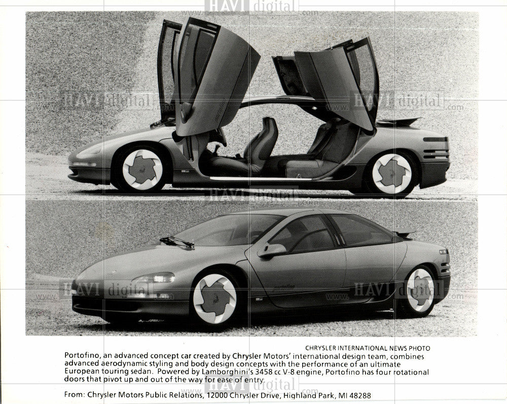 1987 Press Photo Cheverolet Automobile 1987 - Historic Images