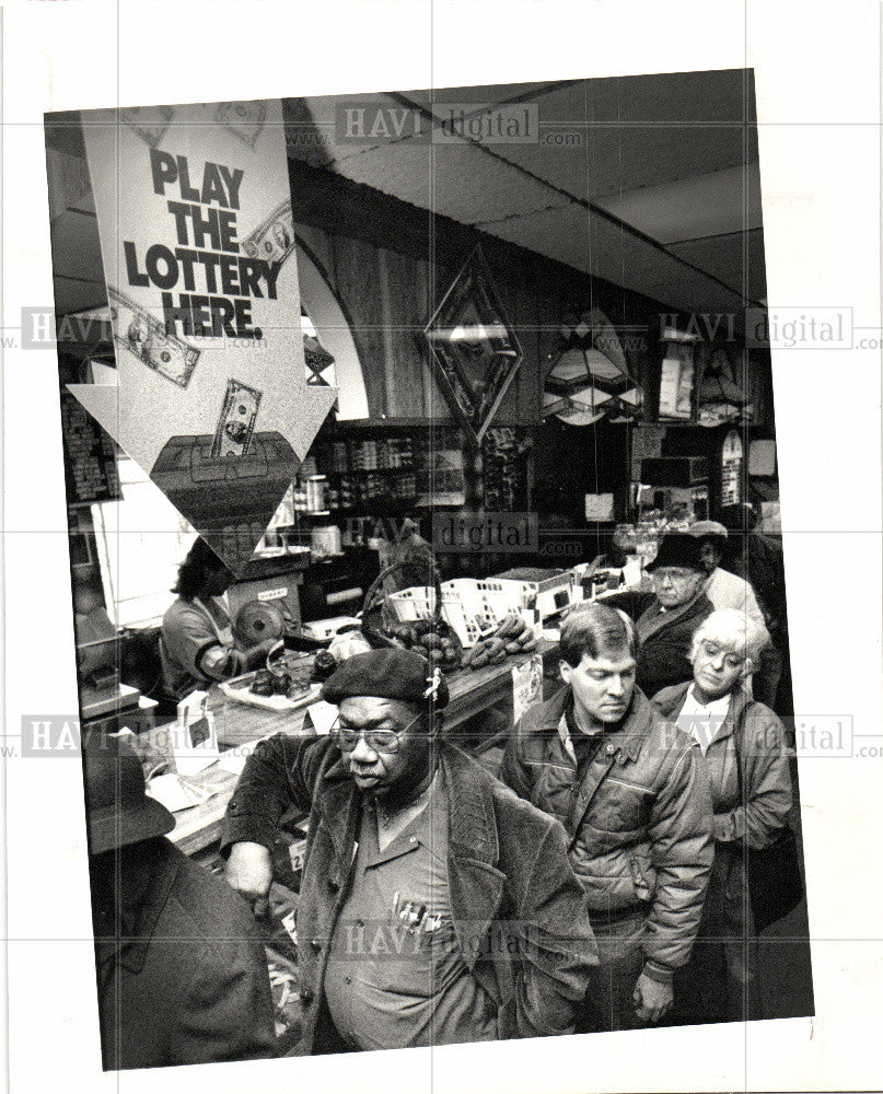 1988 Press Photo Chene-Trombly Market - Historic Images