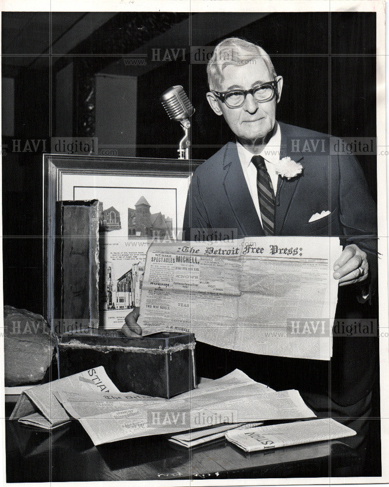 1965 Press Photo Chruch Woodward Members - Historic Images