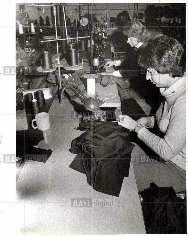 1979 Press Photo red flannels born Cedar Springs, MI - Historic Images