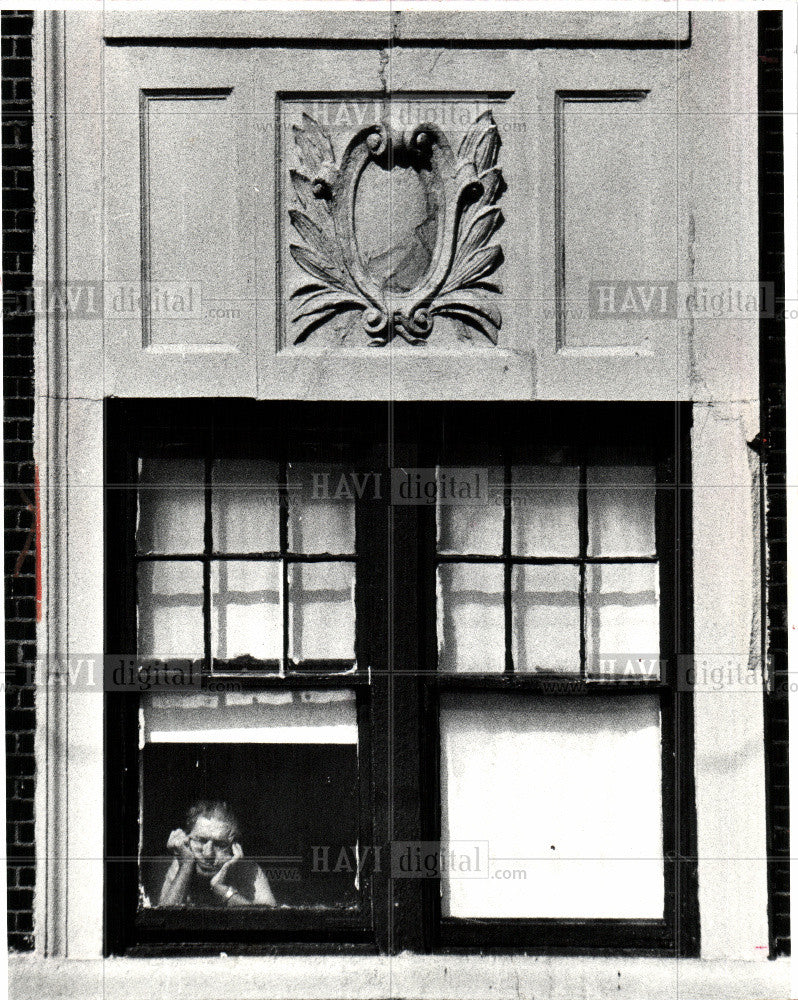 1983 Press Photo Cass Corridor - Historic Images