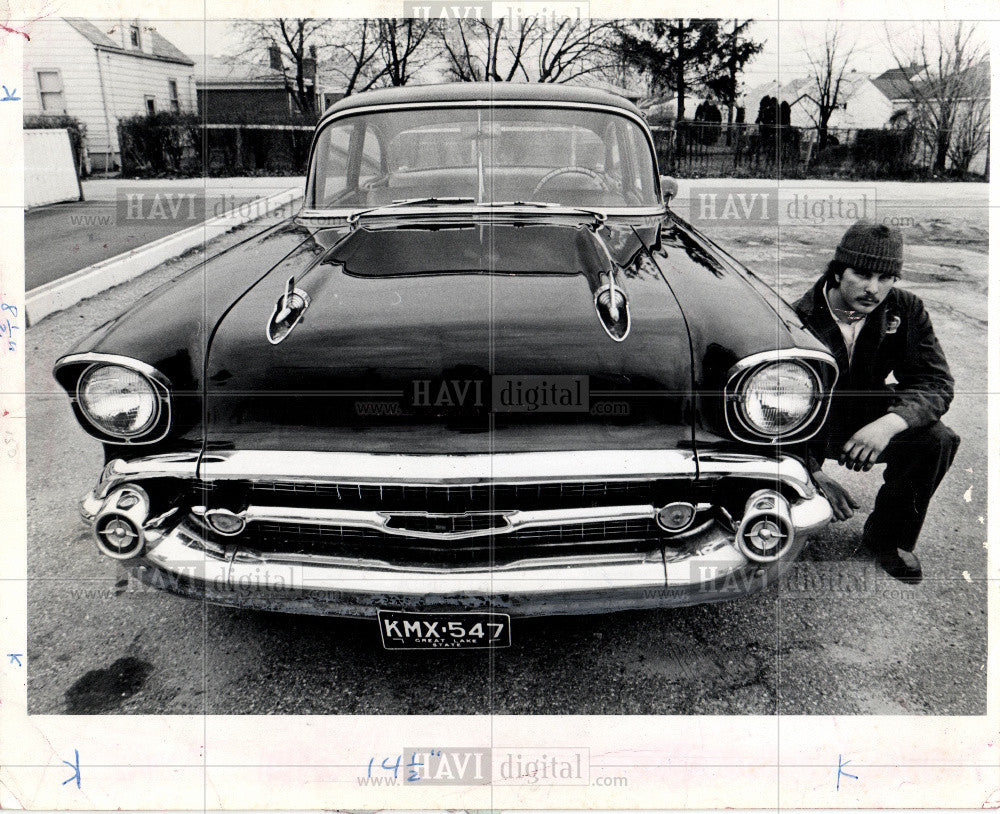 1983 Press Photo 1957 Chevy - Historic Images