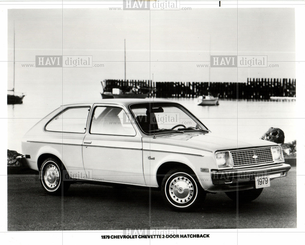 1980 Press Photo 1979 Chevrolet Chevette Hatchback Car - Historic Images