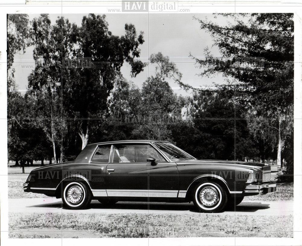 1978 Press Photo Chevrolet Monte Carlo, automobiles - Historic Images