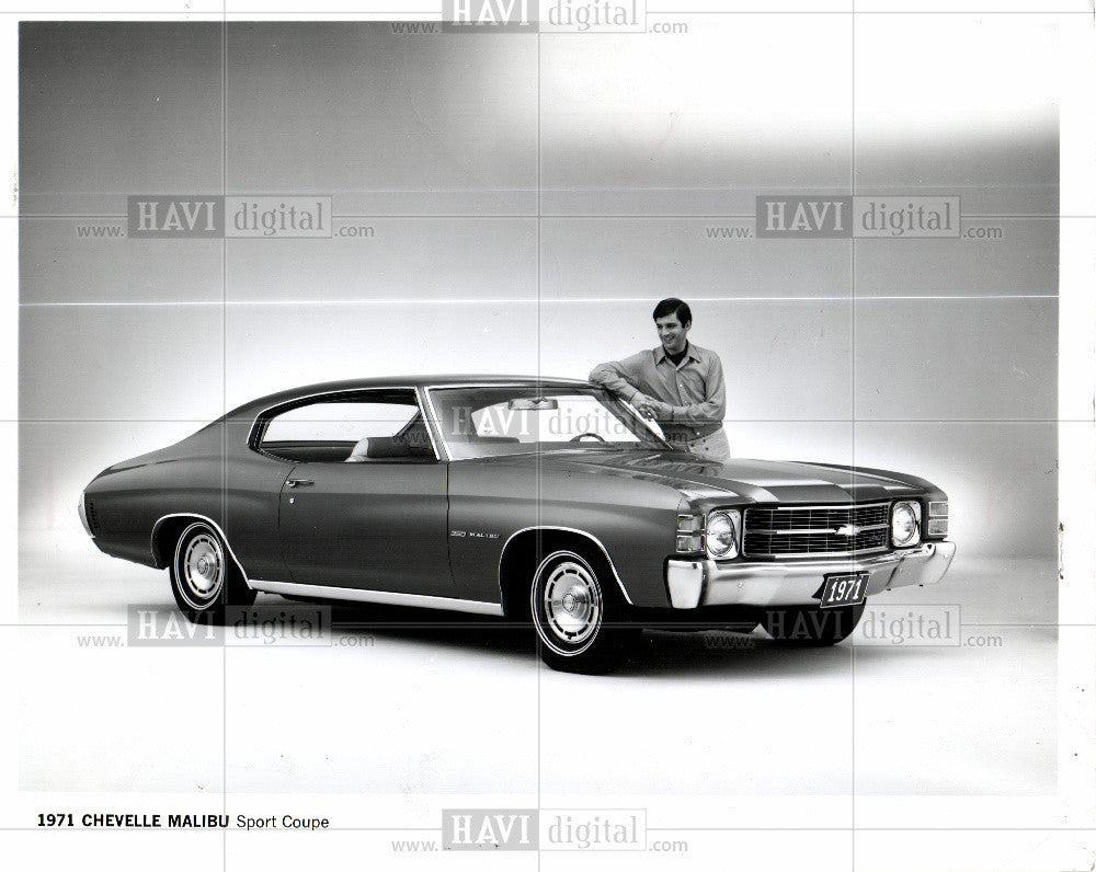 1970 Press Photo 1971 Chevelle Malibu - Historic Images