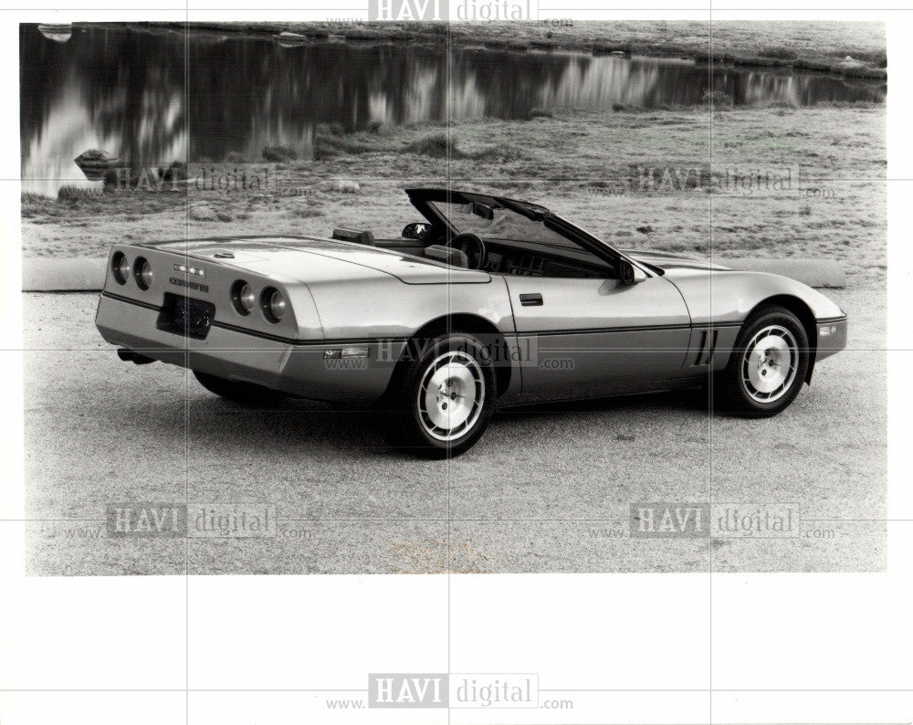 1986 Press Photo Chevrolet's Corvette - Historic Images