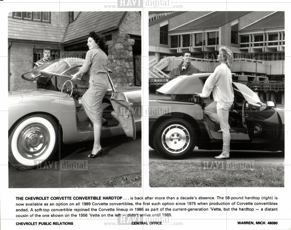 Press Photo The Chevrolet Convertible - Historic Images