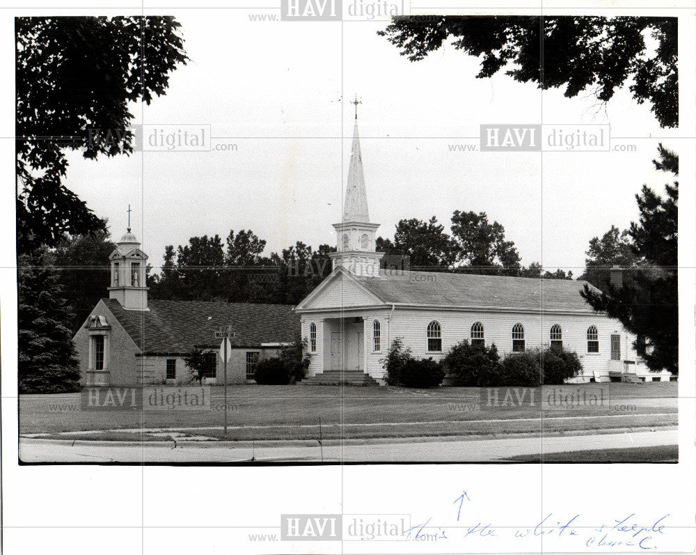 1978 Press Photo Cherry Hill Baptist Church Ford - Historic Images