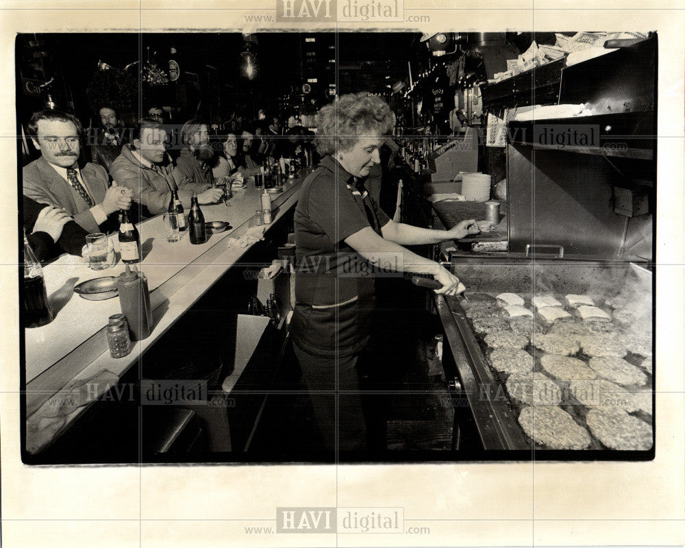 1979 Press Photo food dining restraunt 1979 choice life - Historic Images