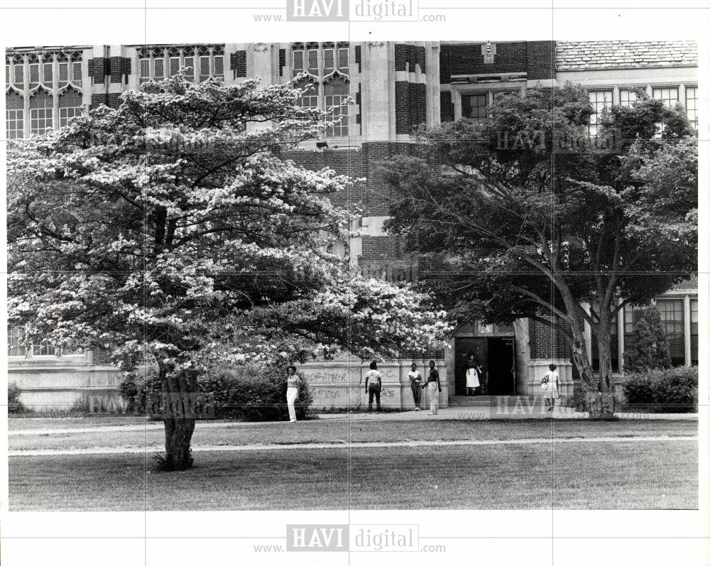 1980 Press Photo CENTRAL H.S. - Historic Images