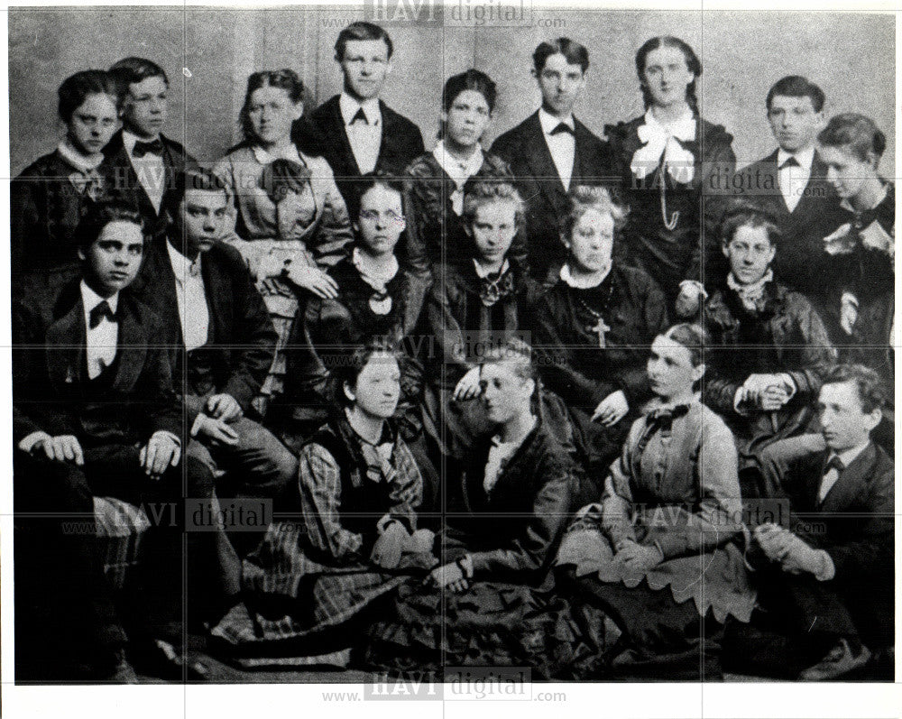 Press Photo Central high school - Historic Images