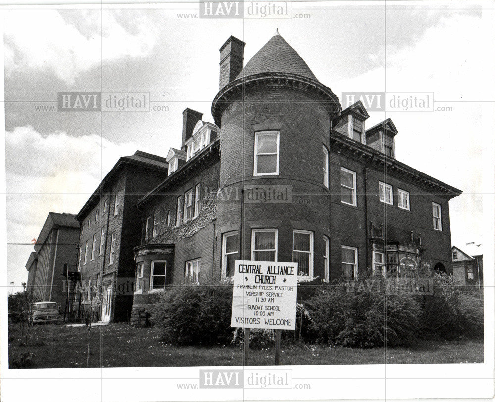 1979 Press Photo Central Alliance Church - Historic Images