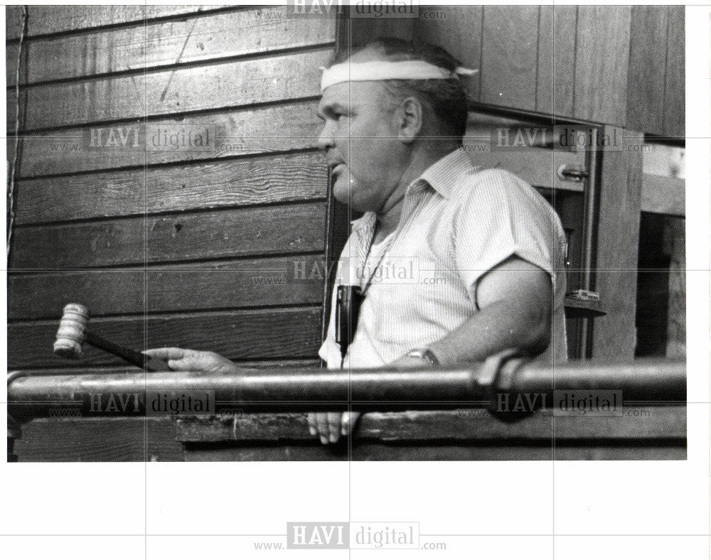 Press Photo Cattle auction - Historic Images