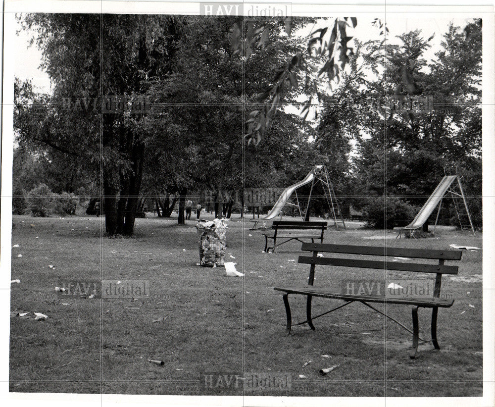 1950 Press Photo Cass Lake Park dodge - Historic Images