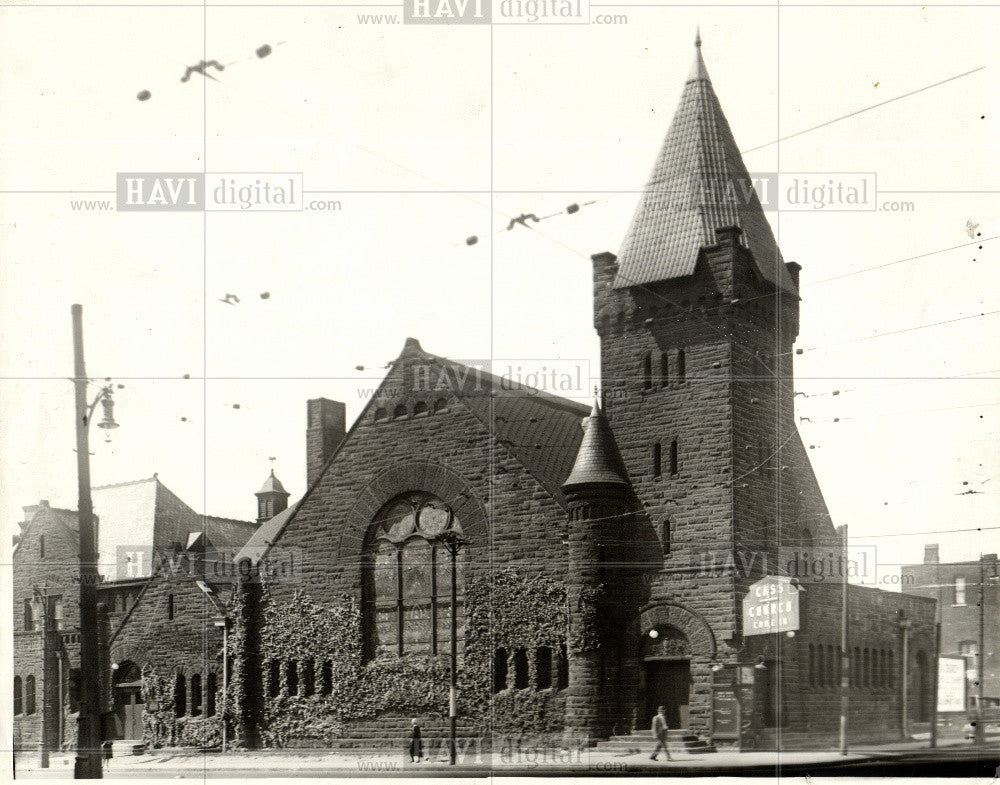 1936 Press Photo Cass Community Methodist Church 1883 - Historic Images