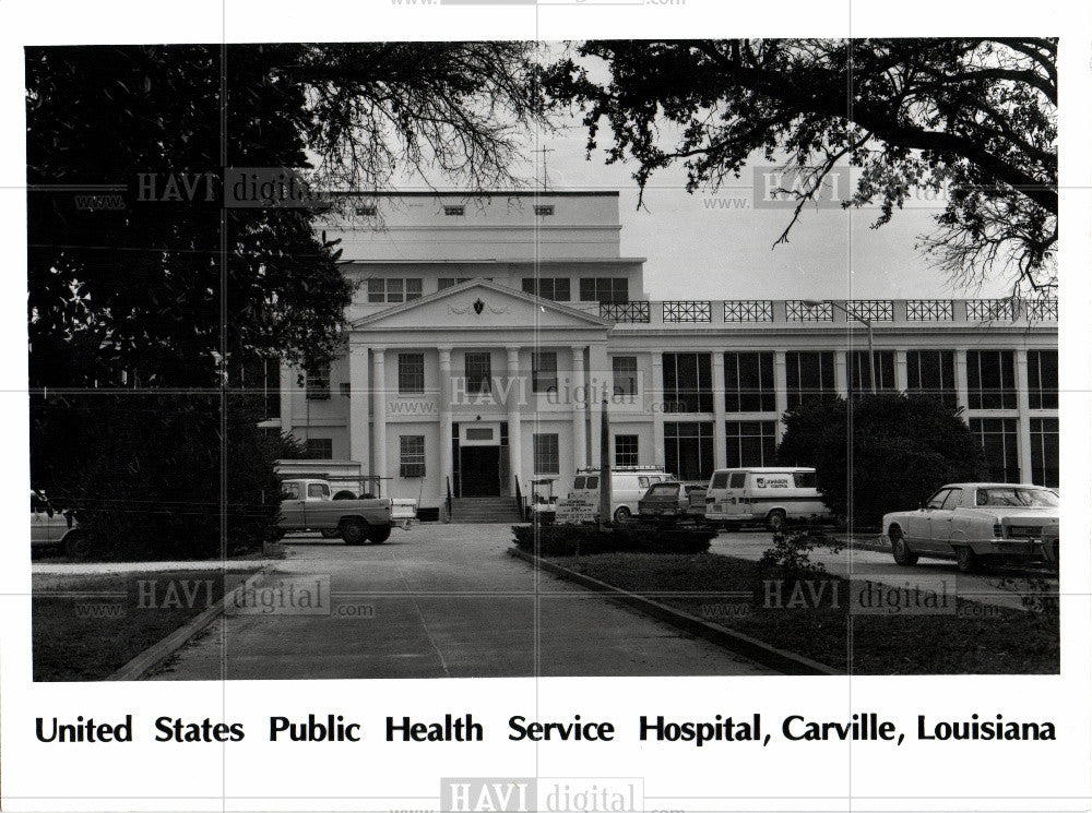 Press Photo US public hospital Carvile Louisiana - Historic Images