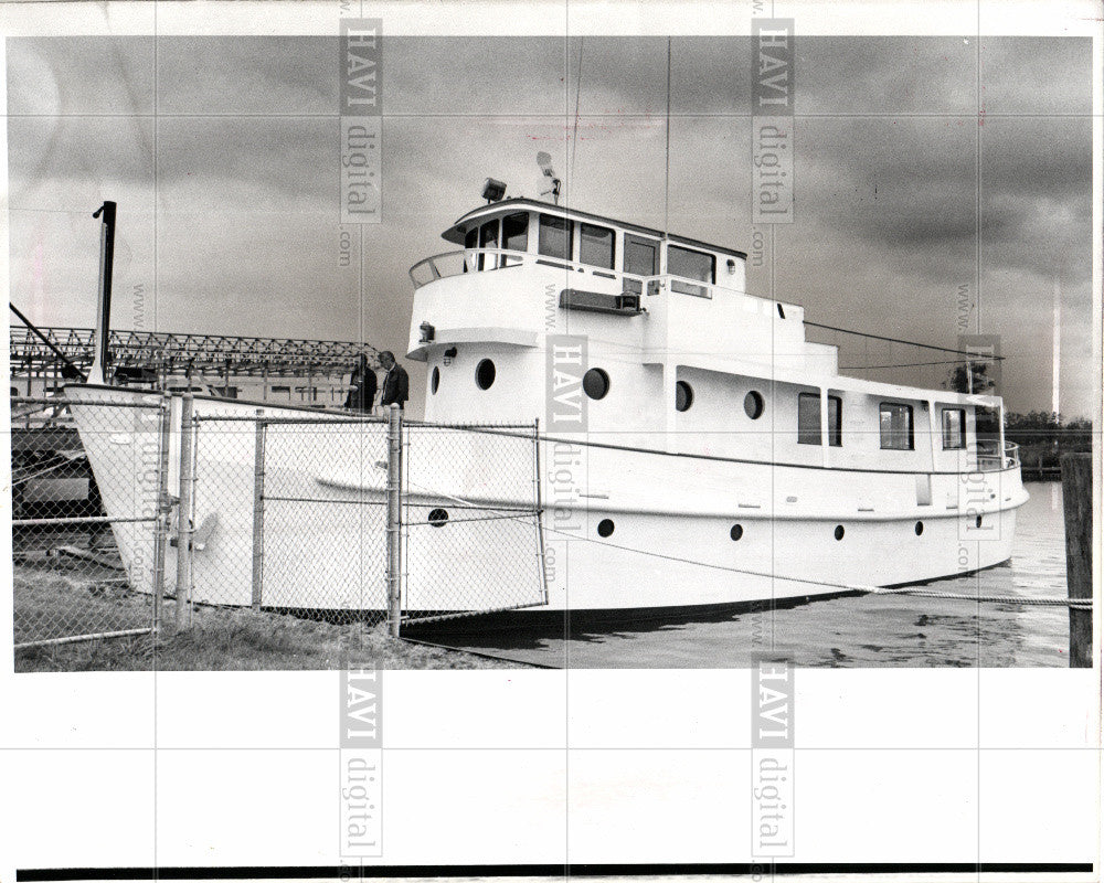 1977 Press Photo Yacht - Historic Images