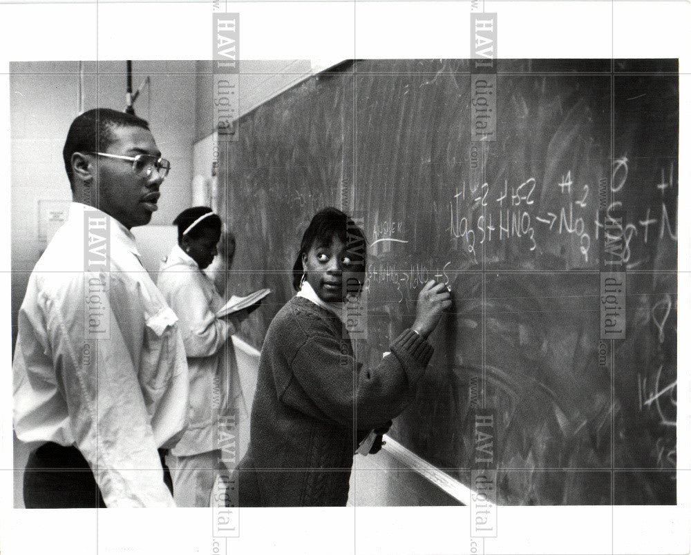 1990 Press Photo Black History 1990  series scene - Historic Images