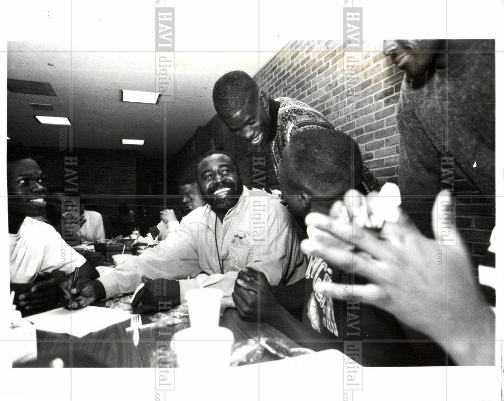 1990 Press Photo Black History Series 12/1990 - Historic Images