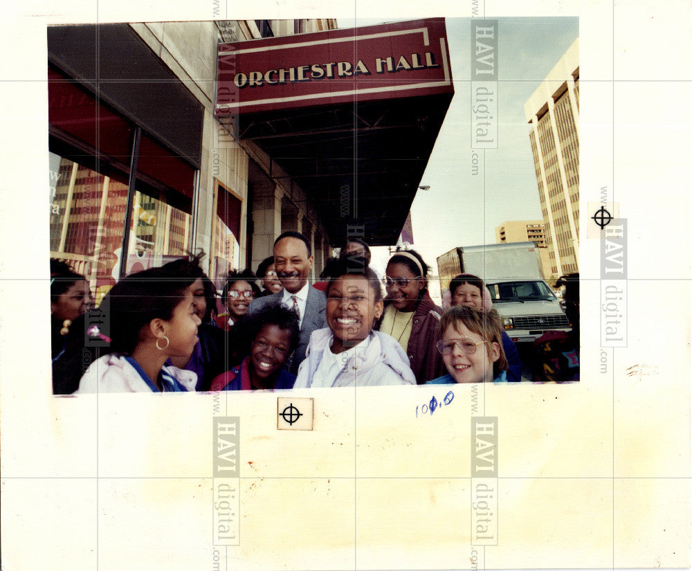 1990 Press Photo Black history Serves - Historic Images