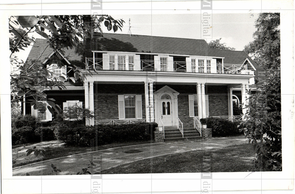 1977 Press Photo Federal style, Allen House - Historic Images