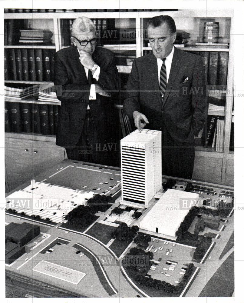 1968 Press Photo skyscraper - Historic Images