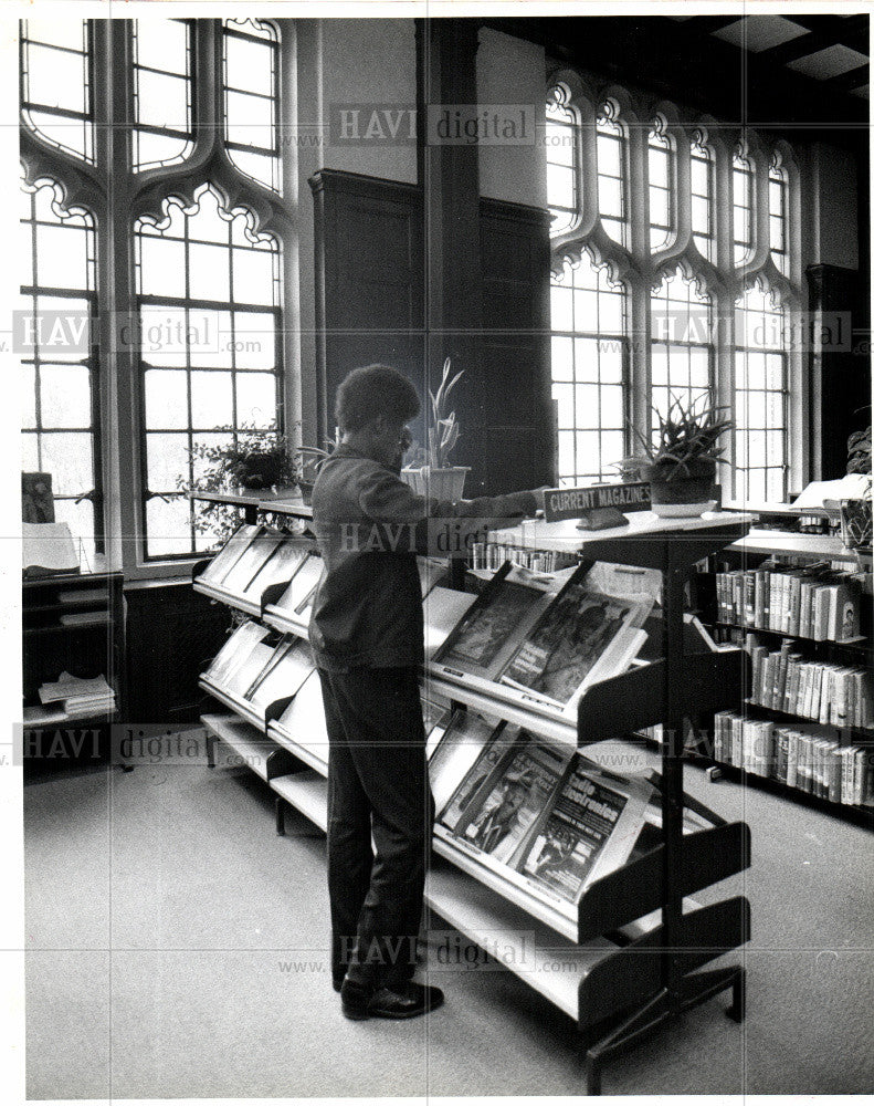 1980 Press Photo Black History Series Dec 1980 Library - Historic Images
