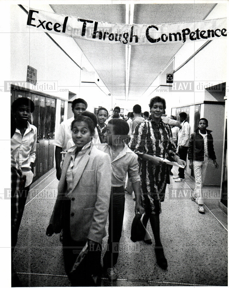 1980 Press Photo Miller School - Historic Images