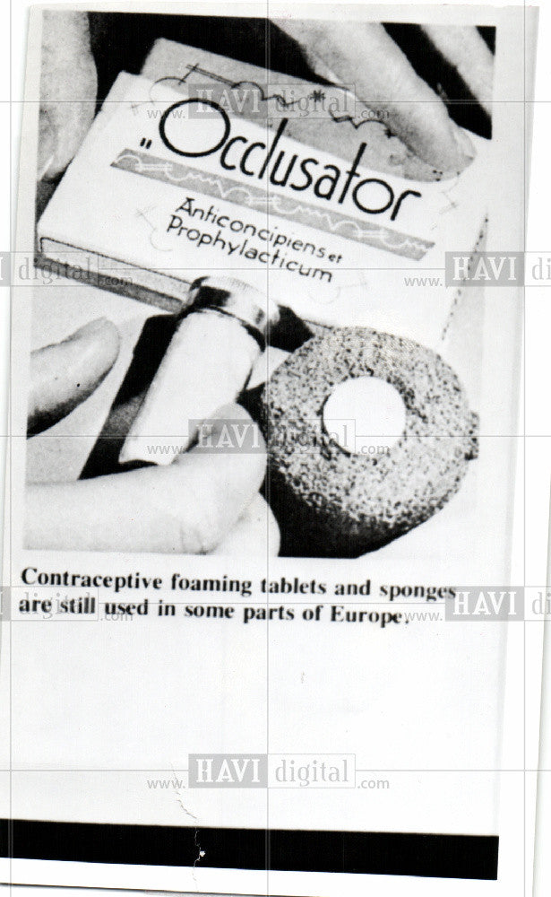 Press Photo Birth control - Historic Images