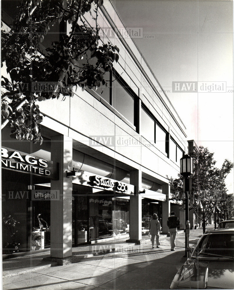 1983 Press Photo Briggs Building Birmingham architect - Historic Images