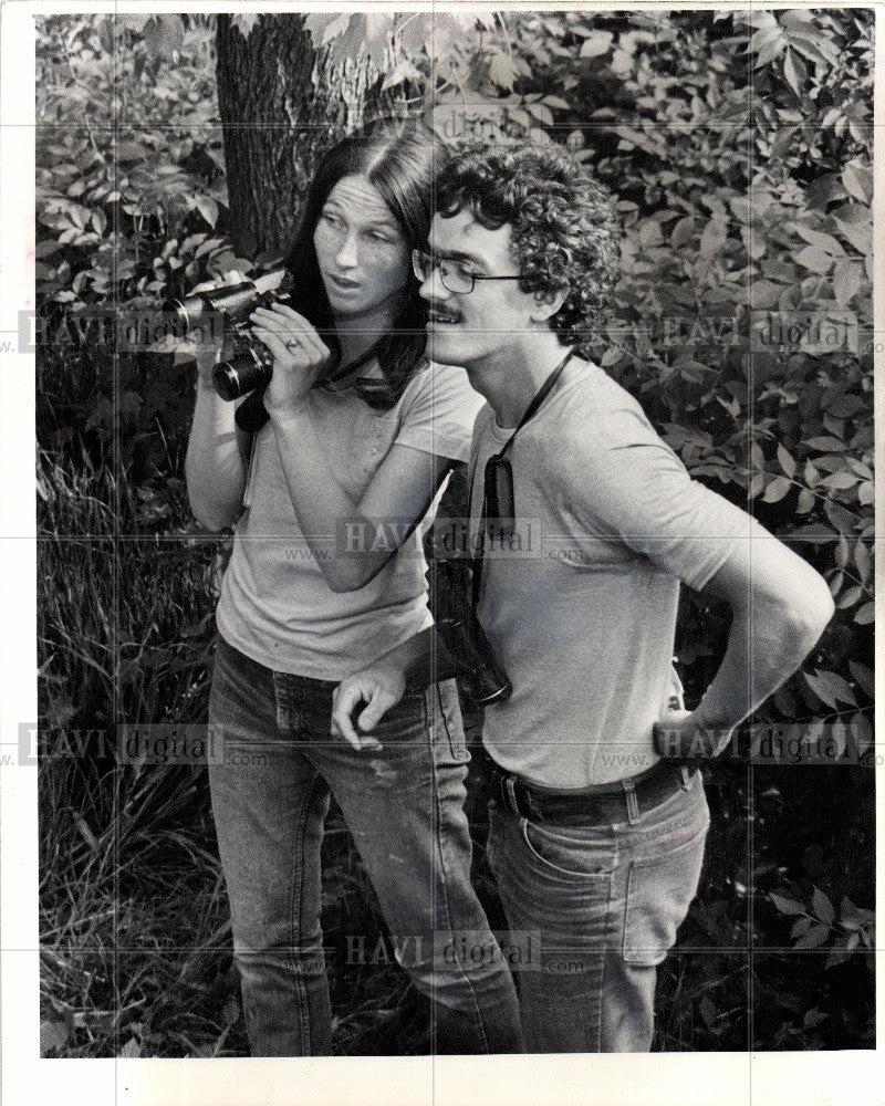 1975 Press Photo Rosann Kovalcik and Martin Blagdurn - Historic Images