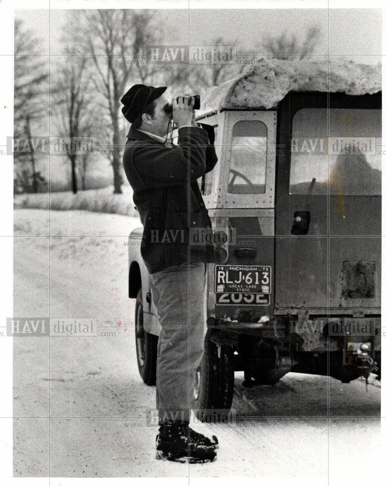 1975 Press Photo birdwatching - Historic Images