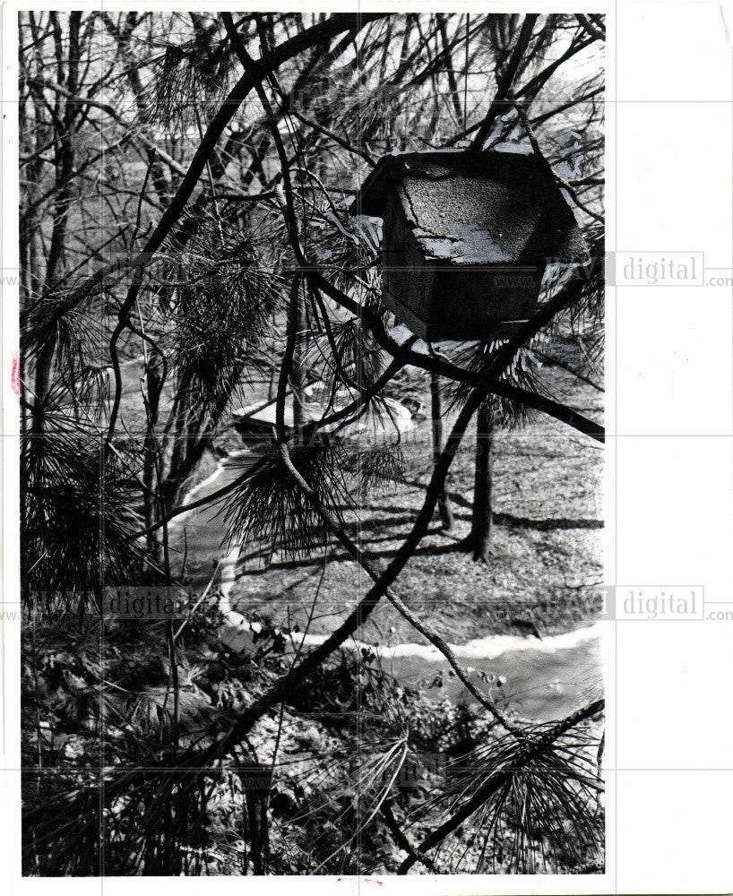 1969 Press Photo Birdhouse - Historic Images