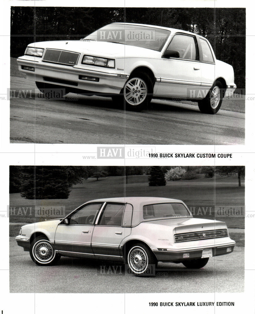 1984 Press Photo 1990Buick Skylark - Historic Images