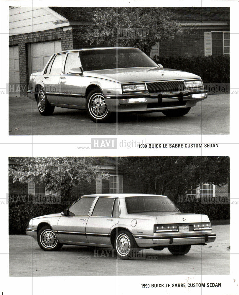 1990 Press Photo 1990 Buick Le Sabre - Historic Images
