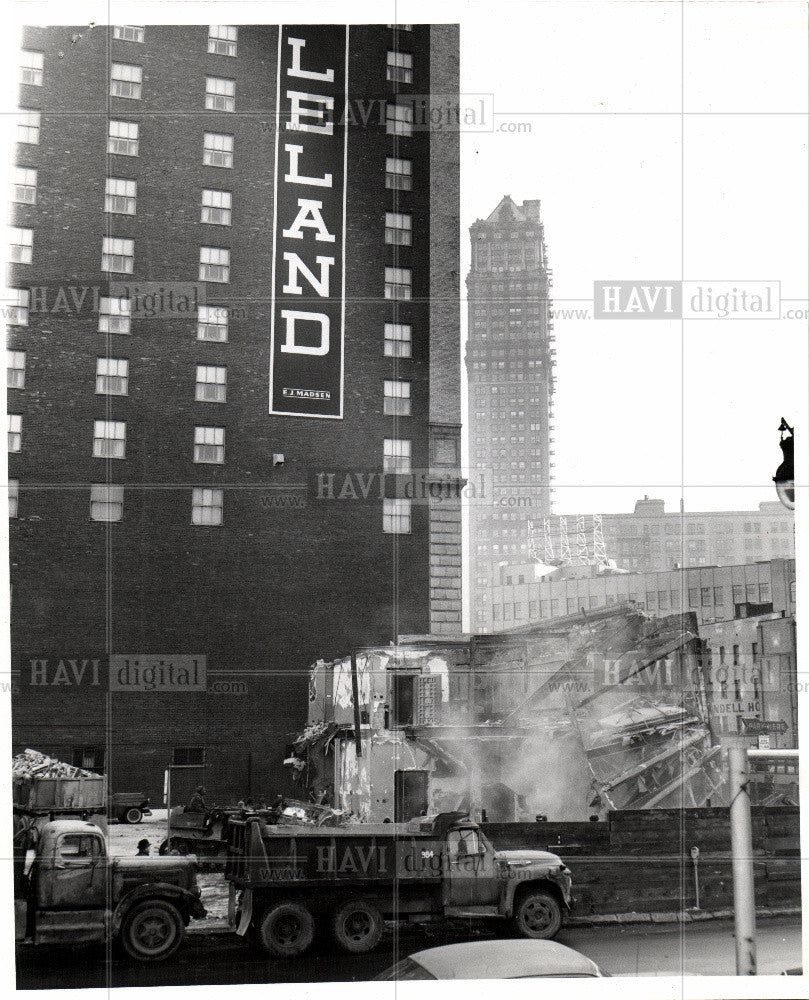 1961 Press Photo LELAND BRINK&#39;S BUILDING - Historic Images