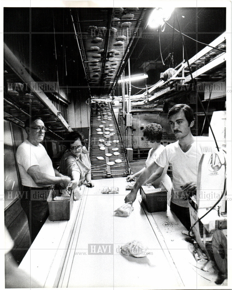 1979 Press Photo bakery pita - Historic Images