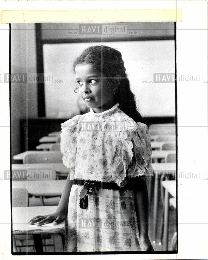 1978 Press Photo Little Princess - Historic Images