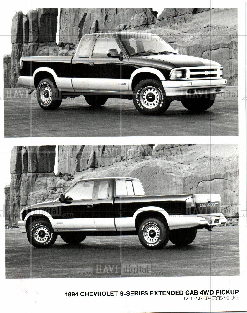 1983 Press Photo Chevrolet S-10 pickup truck - Historic Images