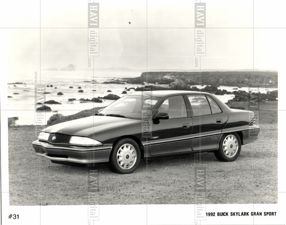 1991 Press Photo 1992 BUICK SKYLARK GRAN SPORT - Historic Images