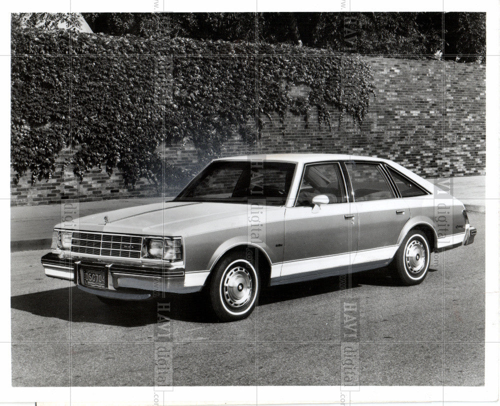 1978 Press Photo Buick Century General Motors car - Historic Images