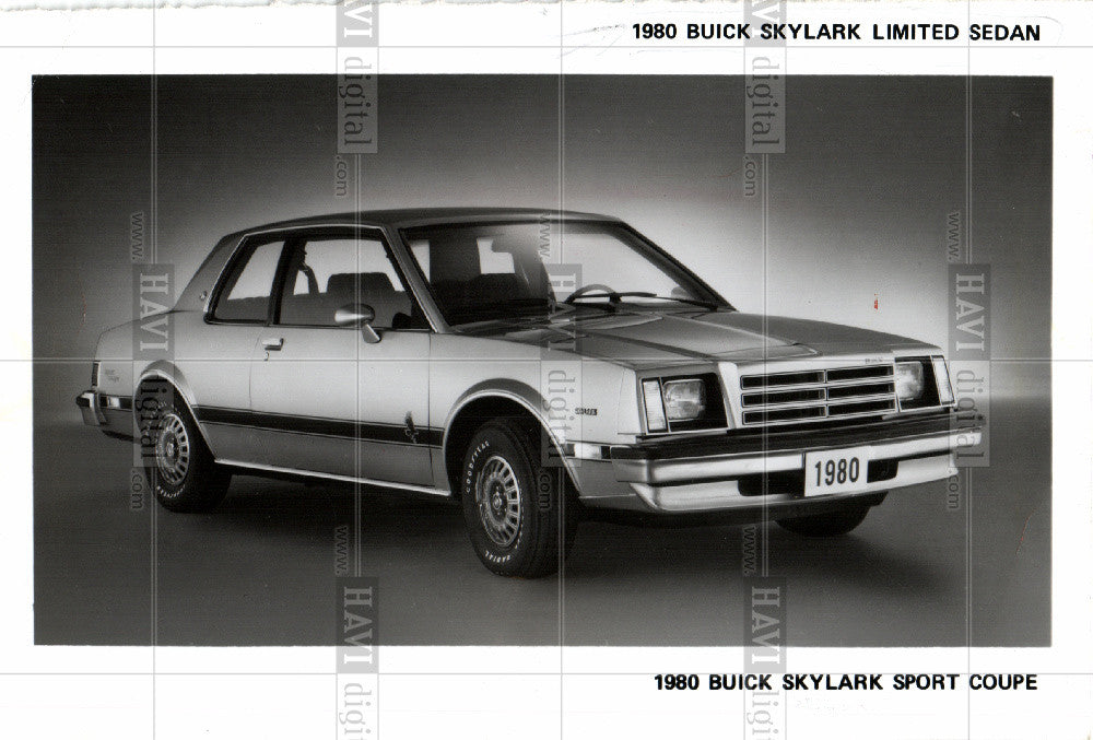 1983 Press Photo 1980, buick, skylark, coupe, sport - Historic Images