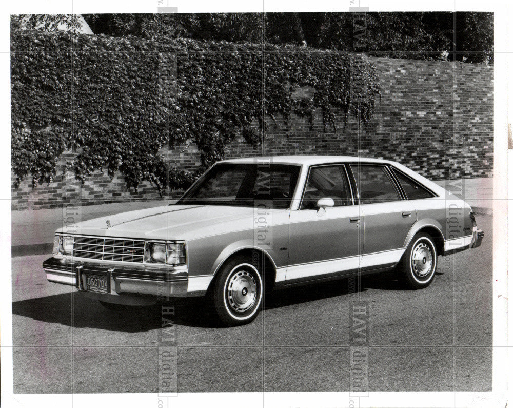 1978 Press Photo Buick Century's new fastback design - Historic Images