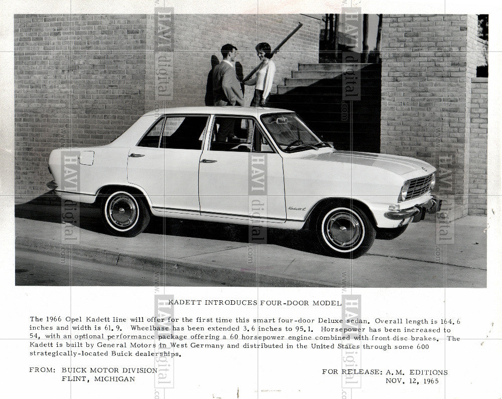 1965 Press Photo Buick Automobile - Historic Images
